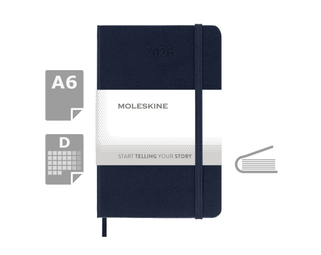 Kalendarz MOLESKINE z logo firmy w LazyStore!