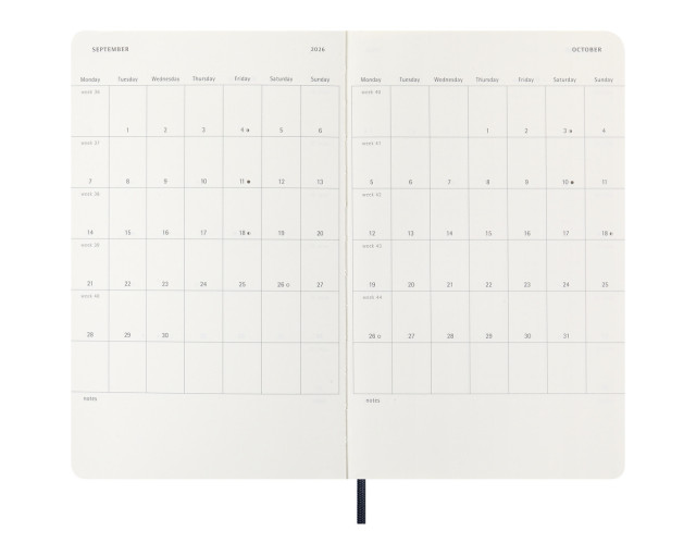 Kalendarz MOLESKINE z logo firmy w LazyStore!