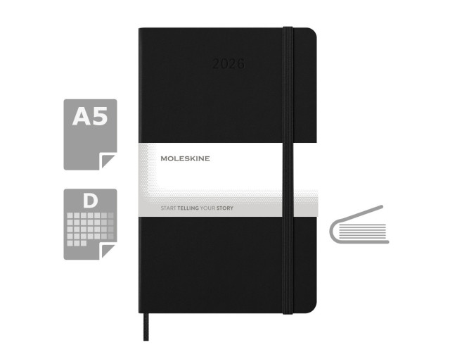 Kalendarz MOLESKINE z logo firmy w LazyStore!