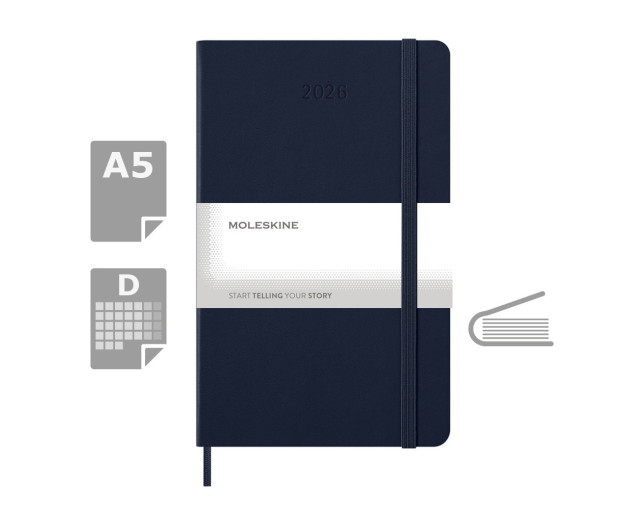 Kalendarz MOLESKINE z logo firmy w LazyStore!