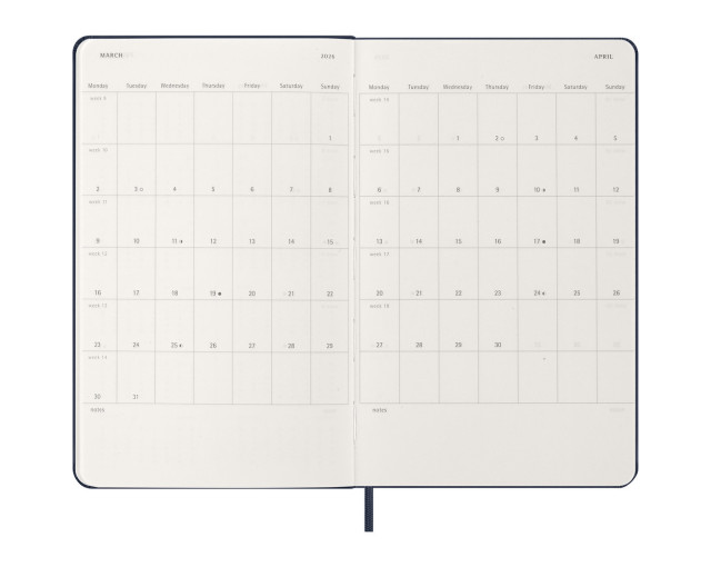 Kalendarz MOLESKINE z logo firmy w LazyStore!