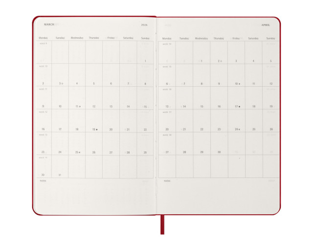 Kalendarz MOLESKINE z logo firmy w LazyStore!