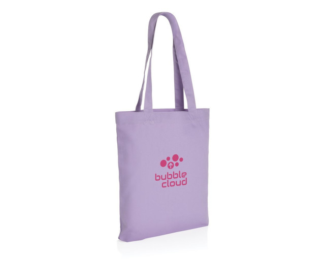 Torba na zakupy AWARE™, bawełna z recyklingu z logo firmy w LazyStore!
