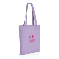 Torba na zakupy AWARE™, bawełna z recyklingu z logo firmy w LazyStore!