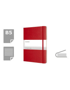MOLESKINE Notatnik ok. B5 z logo firmy w LazyStore!