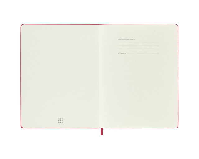 MOLESKINE Notatnik ok. B5 z logo firmy w LazyStore!