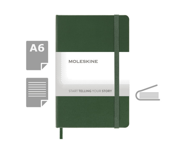 MOLESKINE Notatnik ok. A6 z logo firmy w LazyStore!