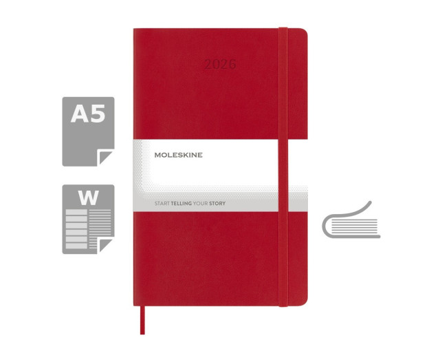 Kalendarz MOLESKINE z logo firmy w LazyStore!