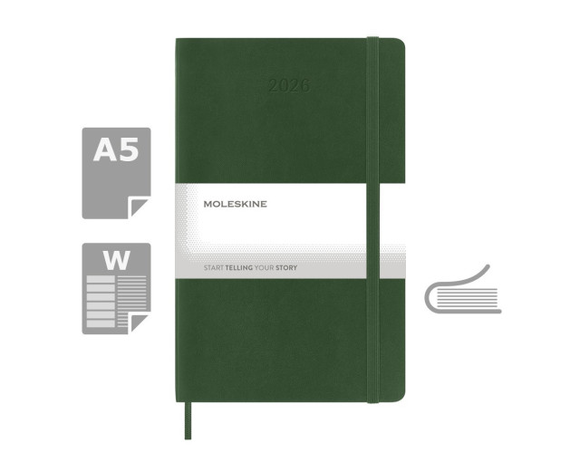 Kalendarz MOLESKINE z logo firmy w LazyStore!