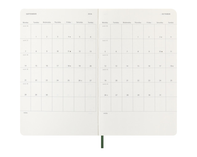 Kalendarz MOLESKINE z logo firmy w LazyStore!