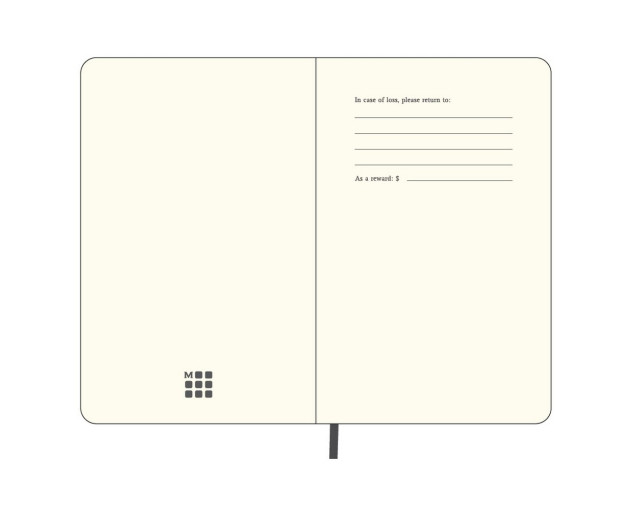 MOLESKINE Notatnik ok. A6 z logo firmy w LazyStore!