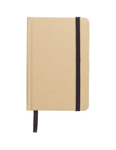 Notatnik A6 z papieru kraftowego z recyklingu z logo firmy w LazyStore!