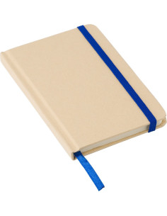 Notatnik A6 z papieru kraftowego z recyklingu z logo firmy w LazyStore!