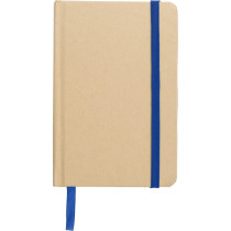 Notatnik A6 z papieru kraftowego z recyklingu z logo firmy w LazyStore!