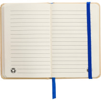Notatnik A6 z papieru kraftowego z recyklingu z logo firmy w LazyStore!