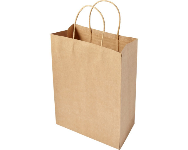 Torba papierowa z logo firmy w LazyStore!