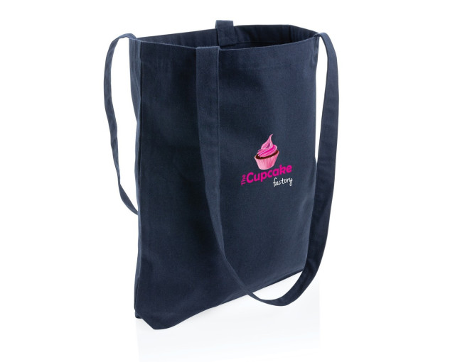 Torba z bawełny z recyklingu AWARE™ z logo firmy w LazyStore!