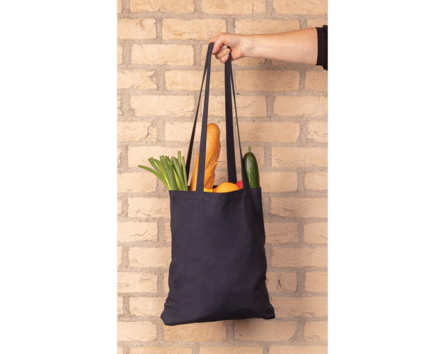 Torba z bawełny z recyklingu AWARE™ z logo firmy w LazyStore!