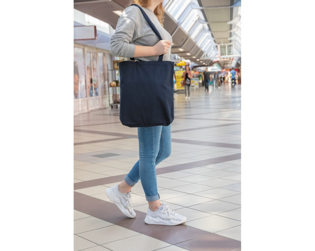 Torba z bawełny z recyklingu AWARE™ z logo firmy w LazyStore!