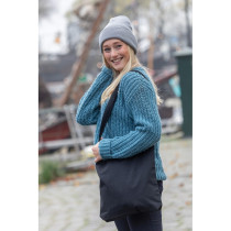 Torba z bawełny z recyklingu AWARE™ z logo firmy w LazyStore!