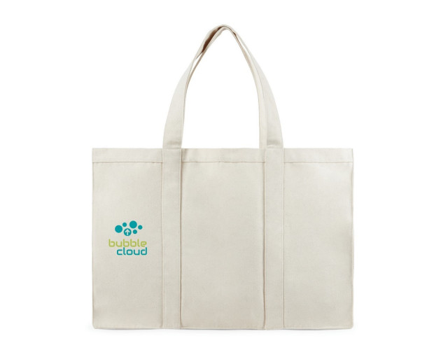 Torba na zakupy VINGA Hilo AWARE™, płótno z recyklingu z logo firmy w LazyStore!