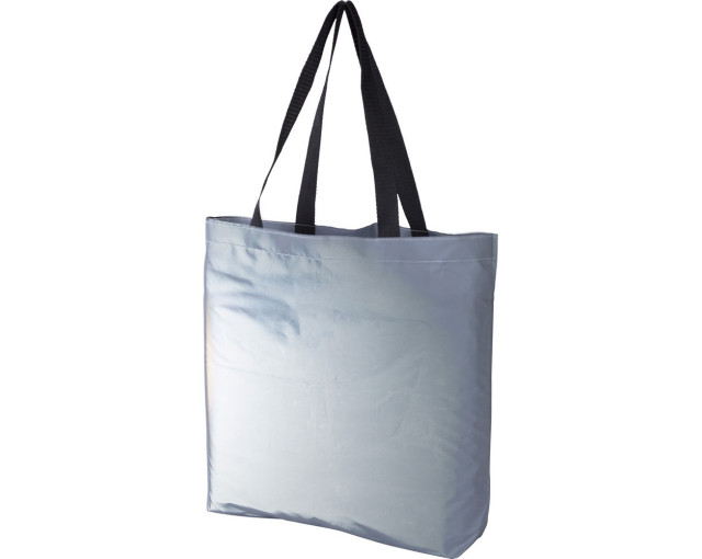 Torba odblaskowa na zakupy z logo firmy w LazyStore!