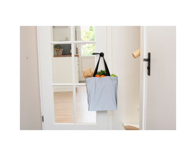 Torba odblaskowa na zakupy z logo firmy w LazyStore!