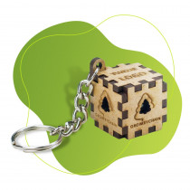 Zestaw startowy + brelok 3d z nasionami sosny GROWKEYCHAIN set z logo firmy w LazyStore!