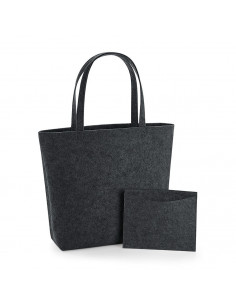 Filcowa torba na zakupy z logo firmy w LazyStore!