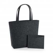 Filcowa torba na zakupy z logo firmy w LazyStore!