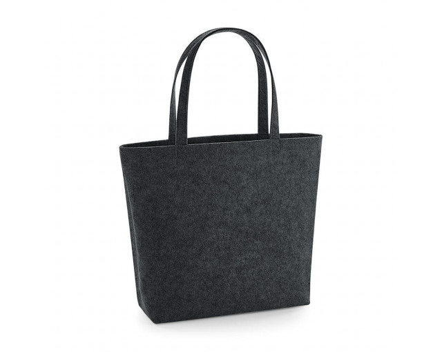 Filcowa torba na zakupy z logo firmy w LazyStore!