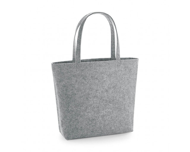 Filcowa torba na zakupy z logo firmy w LazyStore!