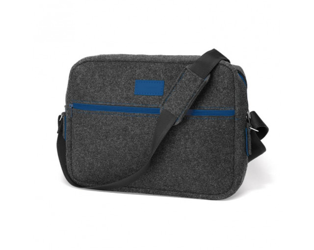 Filcowa torba miejska z logo firmy w LazyStore!