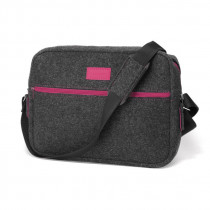 Filcowa torba miejska z logo firmy w LazyStore!