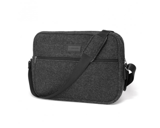 Filcowa torba miejska z logo firmy w LazyStore!