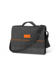 Filcowa torba na laptopa z logo firmy w LazyStore!