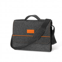 Filcowa torba na laptopa z logo firmy w LazyStore!