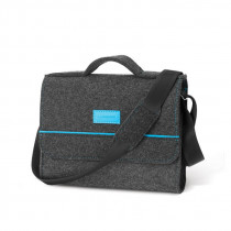 Filcowa torba na laptopa z logo firmy w LazyStore!