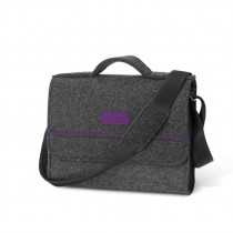 Filcowa torba na laptopa z logo firmy w LazyStore!