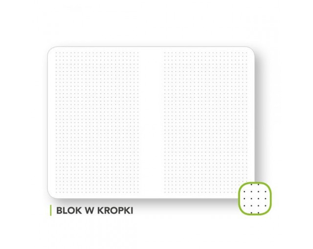 Rosnący notes A5 GROWNOTEBOOK CLASSIC NATURA z logo firmy w LazyStore!