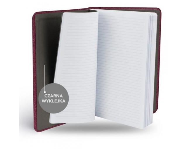 Rosnący notes A5 GROWNOTEBOOK ALCANTARA z logo firmy w LazyStore!