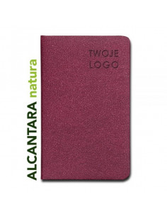 Rosnący notes A5 GROWNOTEBOOK ALCANTARA z logo firmy w LazyStore!