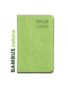Rosnący notes A5 GROWNOTEBOOK BAMBUS z logo firmy w LazyStore!