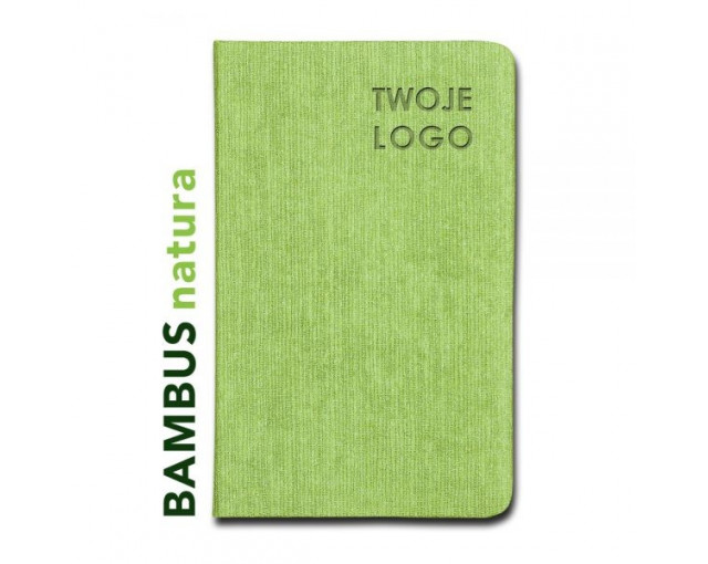 Rosnący notes A5 GROWNOTEBOOK BAMBUS z logo firmy w LazyStore!