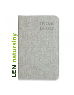 Rosnący notes A5 GROWNOTEBOOK LEN z logo firmy w LazyStore!