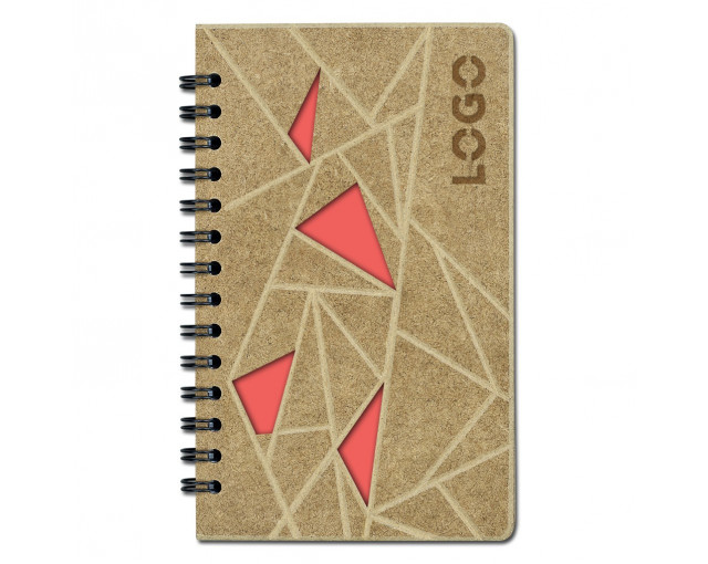 Notes A5 na spirali GROWNOTEBOOK WOOD MDF z logo firmy w LazyStore!