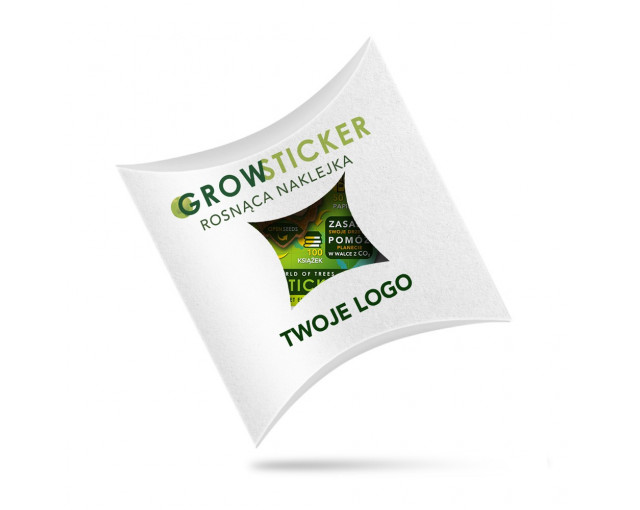 Naklejka GROWSTICKER GRAWER z logo firmy w LazyStore!