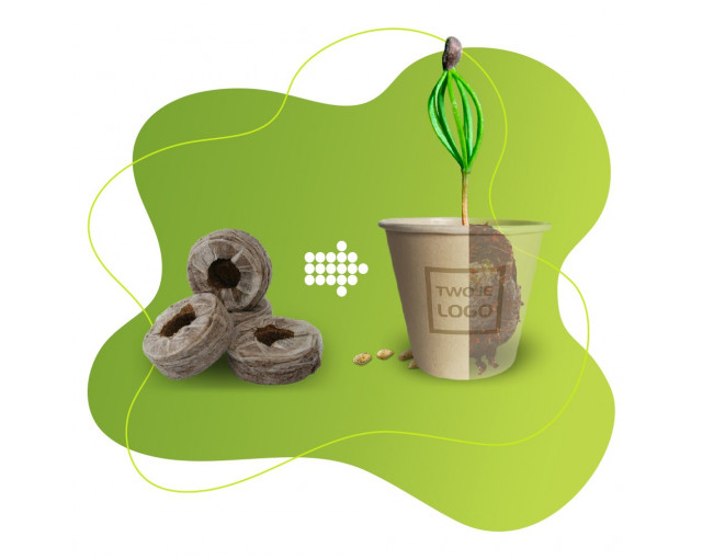 Rosnący zestaw z konewką GROWWATERING CAN SET z logo firmy w LazyStore!
