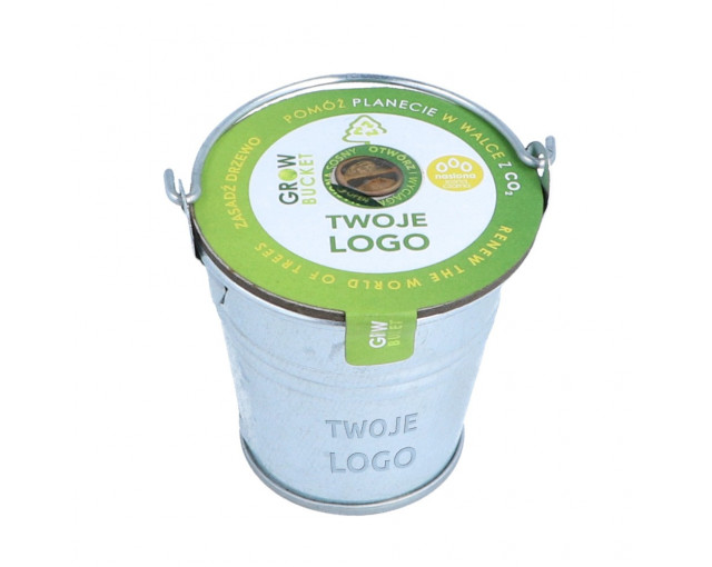 GROWBUCKET SET ZESTAW Z WIADERKIEM z logo firmy w LazyStore!