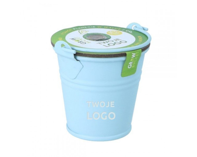 GROWBUCKET SET ZESTAW Z WIADERKIEM z logo firmy w LazyStore!